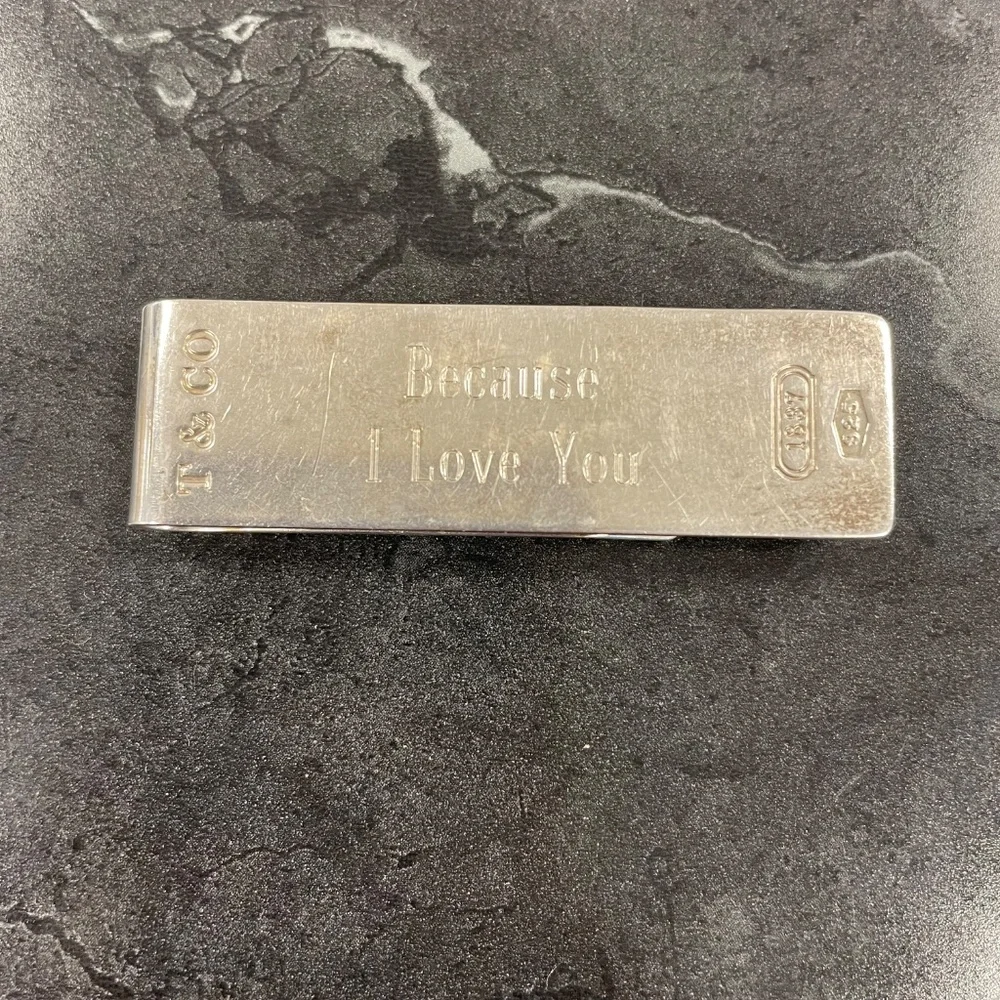 Tiffany & Co. Engraved Money Clip